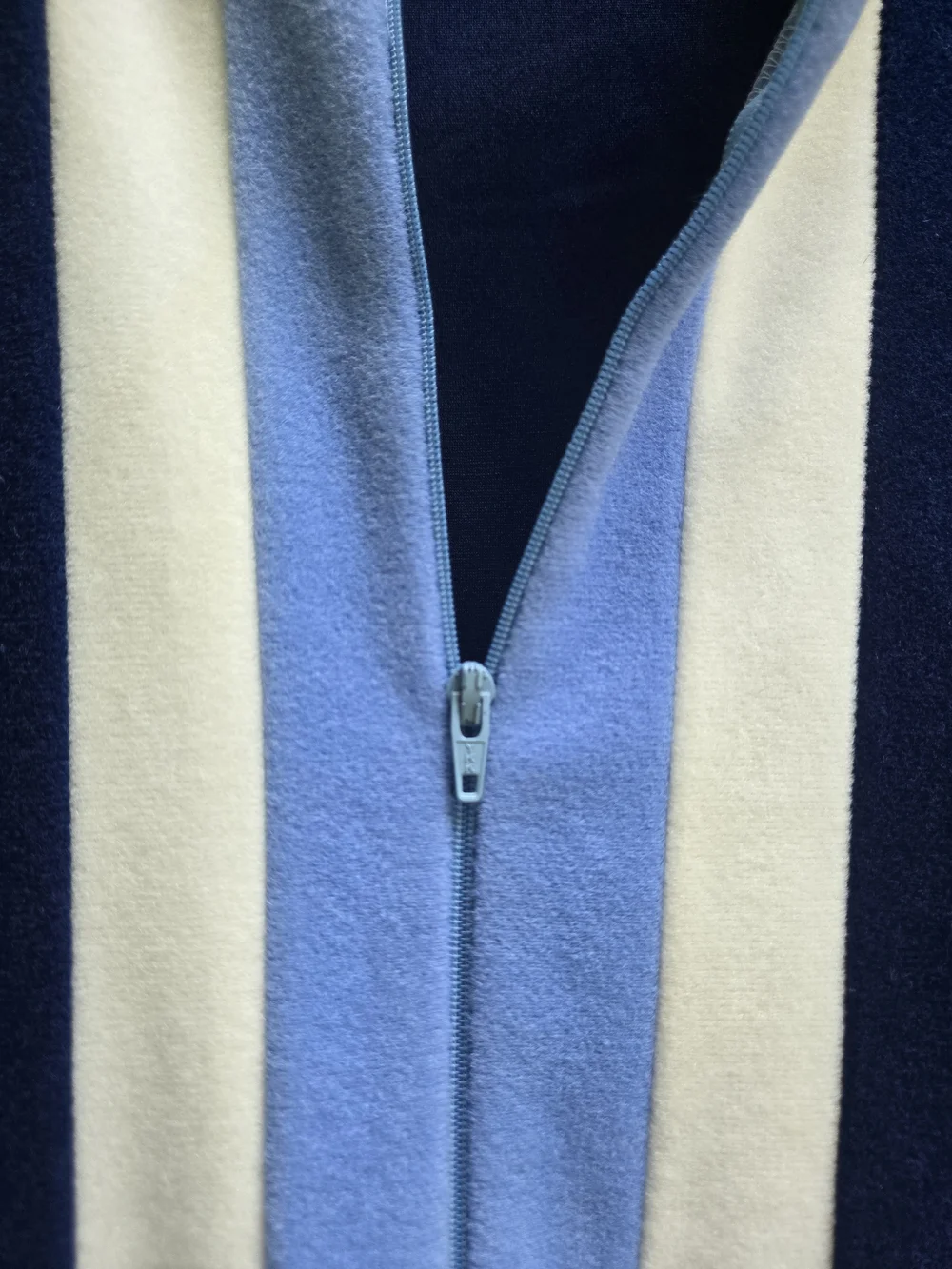 Vintage Vanity Fair Velour Open-Front Robe with Tags